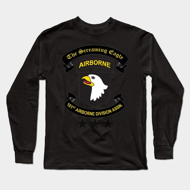 101st Airborne Division Shirt 101st Airborne Shirt Veteran Long Sleeve T-Shirt by floridadori